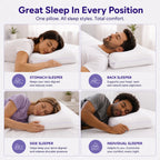 MaisonNuage™ Ergonomic Cooling Pillow